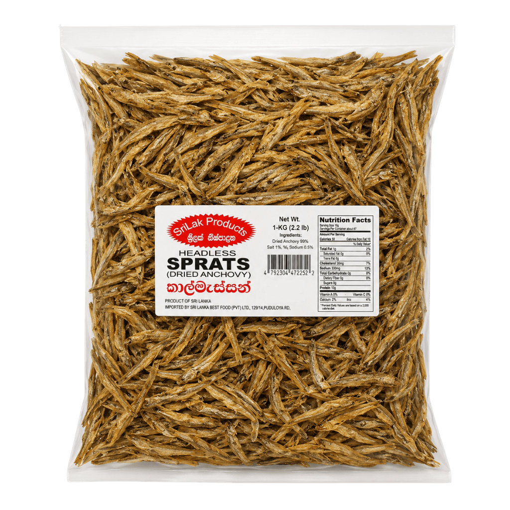 Lak Food Sprats Dried Anchovy 1 kg buy online USA - 1